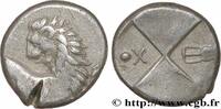 Classic 2 (400 BC to 350 BC) Hemidrachme ou tetrobole THRACE - THRACIAN CHERSONESE - CHERRONESOS Thrace, Cardia c. 350 AC. (13mm, 2,36g, 9h) -