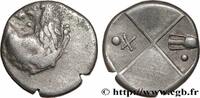 Classic 2 (400 BC to 350 BC) Hemidrachme ou tetrobole THRACE - THRACIAN CHERSONESE - CHERRONESOS Thrace, Cardia c. 350 AC. (14mm, 2,36g, 9h) -