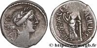 THE REPUBLIC (280 BC to 27 BC) Denier ACILIA Grèce ou Illyrie 49 AC. (19mm, 3,88g, 6h) -