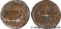 THE REPUBLIC (280 BC to 27 BC) Denier MARCUS ANTONIUS Patras 32-31 AC. (18mm, 3,71g, 6h) -