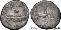 THE REPUBLIC (280 BC to 27 BC) Denier MARCUS ANTONIUS Patras 32-31 AC. (16,5mm, 2,81g, 6h) -