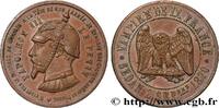 FRANCE Médaille satirique Cu 32, type C “Chouette monétai SATIRICAL COINS - 1870 WAR AND BATTLE OF SEDAN 1870 (32mm, 13,48g, 6h) -