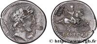 THE REPUBLIC (280 BC to 27 BC) Denier CREPUSIA Rome 82 AC. (18mm, 3,14g, 11h) -