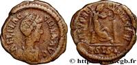 THE END OF EMPIRE(363 AD to 476 AD) Nummus, (PBQ, Æ 4) AELIA FLACCILLA Siscia 383-384 (13mm, 1,12g, 6h) -