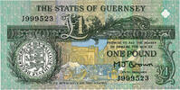 GUERNSEY 1 Pound GUERNSEY 1 Pound 1991 UNC -