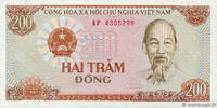 VIETNAM 200 Dong VIETNAM 200 Dong 1987 UNC -