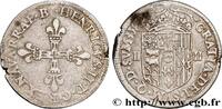 FRANCE Quart d'écu NAVARRE-BEARN - HENRY III Pau 1584 (30mm, 9,46g, 6h) -