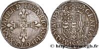 FRANCE Quart d'écu NAVARRE-BEARN - HENRY III Pau 1585 (29mm, 9,35g, 9h) -
