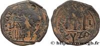 THE HERACLIUS DYNASTY (602-717) Follis PHOCAS and LEONTIA Cyzique 602 (31mm, 12,53g, 12h) -