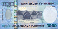 RWANDA 1000 Francs RWANDA 1000 Francs 2008 UNC -
