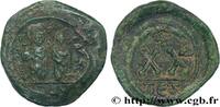 THE HERACLIUS DYNASTY (602-717) Demi-follis PHOCAS and LEONTIA Thessalonique 601 (25mm, 5,58g, 6h) -