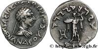 Hellenistic 2 (188 BC to 30 BC) Drachme BACTRIA - BACTRIAN KINGDOM - MENANDER I SOTER c. 160-155 AC. (17mm, 2,38g, 10h) -