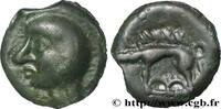 FRANCE Potin à la tête chauve HIGH AND MIDDLE SEINE Ier siècle avant J.-C. (17,5mm, 3,02g, 3h) -