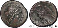 Hellenistic 1 (323 BC to 188 BC) Drachme ou unité BRUTTIUM - BRETTIAN LEAGUE Locres ou Crotone Bruttium 214-211 AC. (20mm, 7,35g, 3h) -