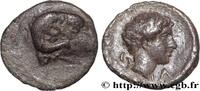 Classic 1 (480 BC to 400 BC) Hemiobole CARIA - ANONYMOUS Halicarnasse, Carie c. 395-377 AC. (8mm, 0,49g, 6h) -