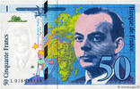 FRANCE 50 Francs SAINT-EXUPÉRY modifié FRANCE 50 Francs SAINT-EXUPÉRY modifié 1994 UNC -