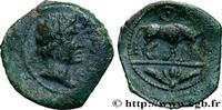 FRANCE Bronze ATECTORI (quadrans) GALLIA - SANTONES / MID-WESTERN, Unspecified c. 40 AC. (14mm, 1,67g, 5h) -