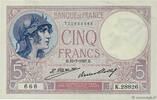 FRANCE 5 Francs FEMME CASQUÉE FRANCE 5 Francs FEMME CASQUÉE 1927 VF+ -
