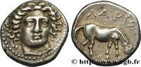 Classic 2 (400 BC to 350 BC) Drachme THESSALY - LARISSA Larissa, Thessalie c. 380 AC. (18,5mm, 5,90g, 1h) -
