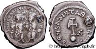 THE HERACLIUS DYNASTY (602-717) Hexagramme HERACLIUS and HERACLIUS CONSTANTINE Constantinople 626-635 (23mm, 6,48g, 7h) -