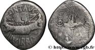 THE REPUBLIC (280 BC to 27 BC) Denier MARCUS ANTONIUS Grèce, Patras 32-31 AC. (17,5mm, 2,94g, 6h) -