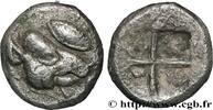 Classic 1 (480 BC to 400 BC) 1/12 de statère AIOLIS - LESBOS ISLAND - METHYMNA Atelier incertain, Lesbos c. 500-450 AC. (8mm, 0,41g, h) -
