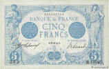 FRANCE 5 Francs BLEU FRANCE 5 Francs BLEU 1916 XF+ -