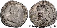 FRANCE Demi-teston NAVARRE-BEARN - HENRY III Morlaàs 1575 (24,5mm, 4,69g, 12h) -