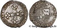 FRANCE Quart d’écu NAVARRE-BEARN - HENRY III Morlaàs 1585 (27,5mm, 9,37g, 11h) -