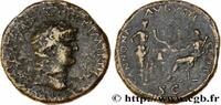 THE JULIO-CLAUDIANS (27 BC to 69 AD) Sesterce NERO Lyon 65 (34,5mm, 26,39g, 7h) -