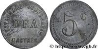 CAFES BRASSERIES AND RESTAURANTS 5 Centimes CAFES BRASSERIES AND RESTAURANTS Castres n.d. (24mm, 1,8g, 11h) -