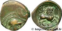 FRANCE Bronze au lion VRIDO.RVF GALLIA - SANTONES / MID-WESTERN, Unspecified c. 40 AC. (14mm, 1,91g, 3h) -