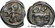 FRANCE Potin au guerrier courant GALLIA BELGICA - REMI (Area of Reims) Reims (51) c. 90-50 AC. (21mm, 4,94g, 3h) -