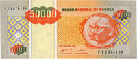 ANGOLA 50000 Kwanzas Reajustados 1995 ANGOLA 50000 Kwanzas Reajustados 1... 10,00 EUR  plus 18,00 EUR verzending