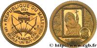 MALI 100 Francs Proof Saint Jean Baptiste MALI 2021 (11mm, 0,5g, 12h) -