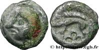 FRANCE Potin à la tête chauve HIGH AND MIDDLE SEINE Ier siècle avant J.-C. (18mm, 3,72g, 4h) -