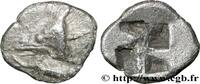 Archaïc 2 (550 BC to 480 BC) Hemiobole MYSIA – KYZIKOS / CYZICUS Cyzique c. 580-550 AC (7,5mm, 0,49g, h) -