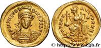 THE END OF EMPIRE(363 AD to 476 AD) Solidus THEODOSIUS II Constantinople 430-440 (20mm, 4,37g, 6h) -