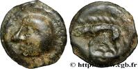 FRANCE Potin à la tête chauve HIGH AND MIDDLE SEINE Ier siècle avant J.-C. (18mm, 3,68g, 4h) -