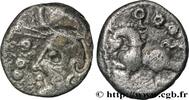 FRANCE Denier Q. DOCI/SAM F GALLIA BELGICA - SEQUANI (Area of Besançon) c. 57-50 AC. (12,5mm, 1,85g, 6h) -