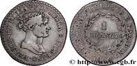 ITALY - PRINCIPALTY OF LUCCA AND PIOMBINO - FELIX 1 Franco ITALY - PRINCIPALTY OF LUCCA AND PIOMBINO - FELIX BACCIOCHI AND ELISA BONAPARTE Florence 1806 (22mm, 4,89g, 6h) -