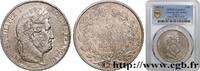 FRANCE 5 francs IIIe type Domard LOUIS-PHILIPPE I Paris 1847 (37,20mm, 25g, 6h) -