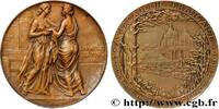 FRANCE Médaille, A l’Académie Française par l’Académie ro BELGIQUE - ROYAUME DE BELGIQUE - ALBERT Ier 1921 (64,5mm, 107,24g, 12h) -