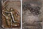 FRANCE Plaquette, Exposition Universelle Internationale EXPOSITIONS UNIVERSELLES 75 - Paris 1900 (50,5mm, 37,76g, 12h) -