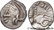 FRANCE Denier Q. DOCI/SAM F GALLIA BELGICA - SEQUANI (Area of Besançon) c. 57-50 AC. (14mm, 1,63g, 6h) -