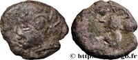 FRANCE Drachme aux mèches aquitaniques, à gauche GALLIA - SANTONES / MID-WESTERN, Unspecified c. 60-50 AC. (11mm, 1,38g, 10h) -