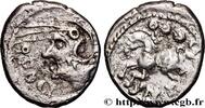 FRANCE Denier Q. DOCI/SAM F GALLIA BELGICA - SEQUANI (Area of Besançon) c. 57-50 AC. (14mm, 1,90g, 12h) -