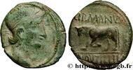 FRANCE Bronze GERMANVS INDVTILLI au taureau (Quadrans) GALLIA BELGICA - REMI (Area of Reims) Reims (51) c. 10 AC. (17,5mm, 2,60g, 7h) -