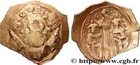 THE PALAEOLOGAN DYNASTY (1261-1453) Hyperpère ANDRONIKOS II and ANDRONIKOS III PALAIOLOGOS Constantinople 1325-1334 (24mm, 3,86g, 6h) -