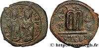 THE HERACLIUS DYNASTY (602-717) Follis PHOCAS and LEONTIA Theoupolis (Antioche) 608-609 (26mm, 10,57g, 11h) -